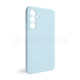 Чохол Full Silicone Case для Samsung Galaxy A54 5G/A546 (2022) light blue (05) (без логотипу) TPS-2710000273752