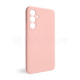 Чохол Full Silicone Case для Samsung Galaxy A54 5G/A546 (2022) light pink (12) (без логотипу) TPS-2710000273783