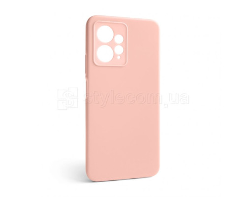 Чохол Full Silicone Case для Xiaomi Redmi Note 12 4G light pink (12) (без логотипу)