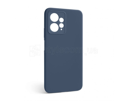 Чохол Full Silicone Case для Xiaomi Redmi Note 12 4G dark blue (08) (без логотипу)