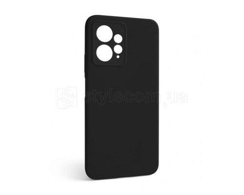 Чохол Full Silicone Case для Xiaomi Redmi Note 12 4G black (18) (без логотипу)