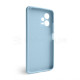 Чохол Full Silicone Case для Xiaomi Redmi Note 12 5G light blue (05) (без логотипу)