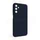 Чохол Full Silicone Case для Samsung Galaxy M14 5G/M146 (2023) dark blue (08) (без логотипу) TPS-2710000273875