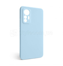 Чохол Full Silicone Case для Xiaomi Redmi 12 Lite light blue (05) (без логотипу)