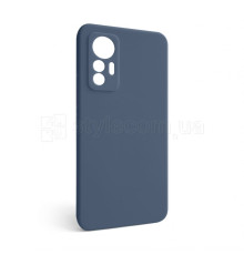 Чохол Full Silicone Case для Xiaomi Redmi 12 Lite dark blue (08) (без логотипу)