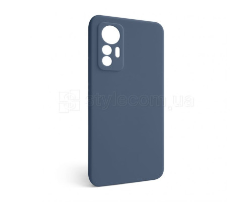 Чохол Full Silicone Case для Xiaomi Redmi 12 Lite dark blue (08) (без логотипу) TPS-2710000274377