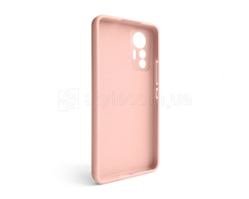 Чохол Full Silicone Case для Xiaomi Redmi 12 Lite light pink (12) (без логотипу) TPS-2710000274384