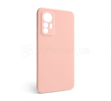 Чохол Full Silicone Case для Xiaomi Redmi 12 Lite light pink (12) (без логотипу) TPS-2710000274384