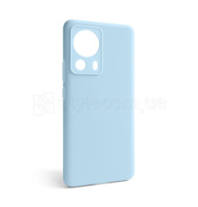 Чохол Full Silicone Case для Xiaomi Redmi 13 Lite light blue (05) (без логотипу)