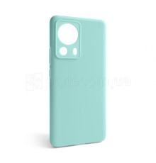 Чохол Full Silicone Case для Xiaomi Redmi 13 Lite turquoise (17) (без логотипу)