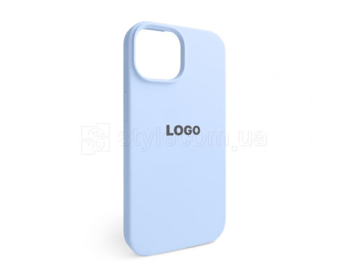 Чохол Full Silicone Case для Apple iPhone 15 light blue (05) TPS-2710000274636 2710000274636