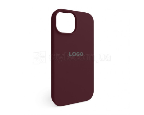 Чохол Full Silicone Case для Apple iPhone 15 maroon (42) TPS-2710000274834 2710000274834