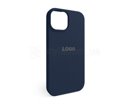 Чохол Full Silicone Case для Apple iPhone 15 dark blue (08) TPS-2710000274704 2710000274704