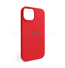 Чохол Full Silicone Case для Apple iPhone 15 red (14)