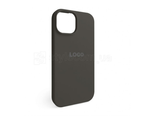 Чохол Full Silicone Case для Apple iPhone 15 dark grey (15) TPS-2710000274759 2710000274759