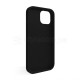 Чохол Full Silicone Case для Apple iPhone 15 black (18)