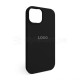 Чохол Full Silicone Case для Apple iPhone 15 black (18)