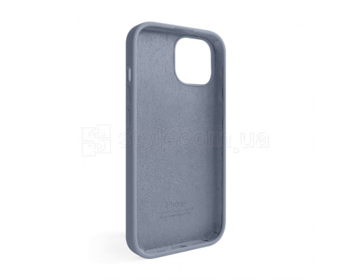 Чохол Full Silicone Case для Apple iPhone 15 lavender grey (28) TPS-2710000274797 2710000274797