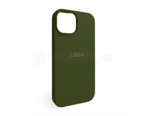 Чохол Full Silicone Case для Apple iPhone 15 army green (45)