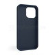 Чохол Full Silicone Case для Apple iPhone 15 Pro Max dark blue (08)