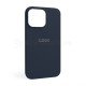 Чохол Full Silicone Case для Apple iPhone 15 Pro Max dark blue (08)