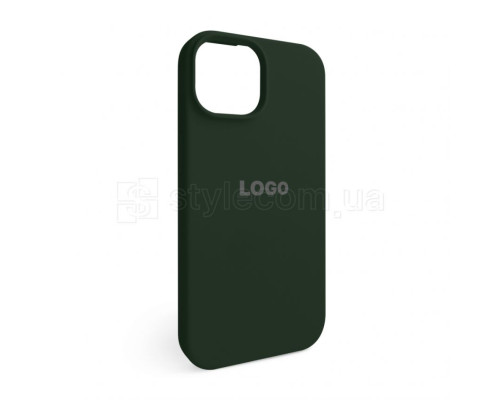 Чохол Full Silicone Case для Apple iPhone 15 atrovirens green (54)