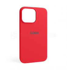 Чохол Full Silicone Case для Apple iPhone 15 Pro Max red (14)