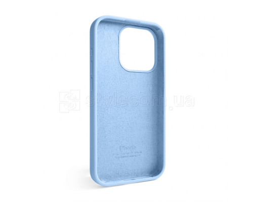 Чохол Full Silicone Case для Apple iPhone 15 Pro light blue (05) TPS-2710000274919 2710000274919
