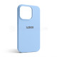 Чохол Full Silicone Case для Apple iPhone 15 Pro light blue (05) TPS-2710000274919 2710000274919