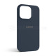 Чохол Full Silicone Case для Apple iPhone 15 Pro dark blue (08) TPS-2710000274933 2710000274933