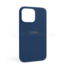 Чохол Full Silicone Case для Apple iPhone 15 Pro Max blue cobalt (36)