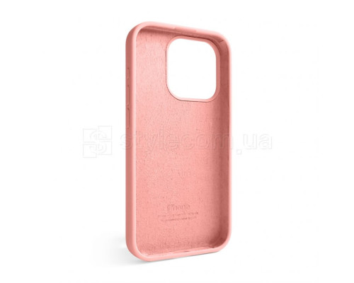 Чохол Full Silicone Case для Apple iPhone 15 Pro light pink (12) TPS-2710000274957 2710000274957