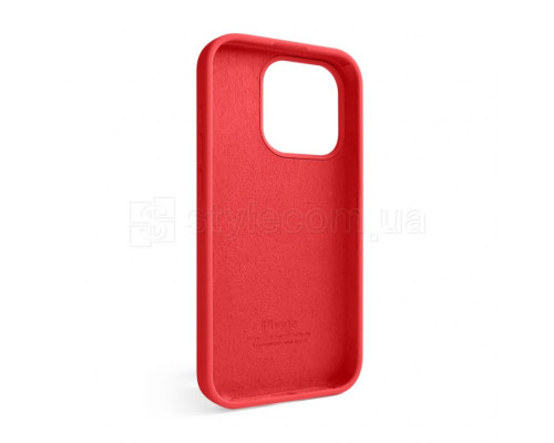 Чохол Full Silicone Case для Apple iPhone 15 Pro red (14)