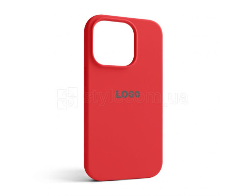 Чохол Full Silicone Case для Apple iPhone 15 Pro red (14)