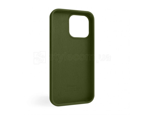 Чохол Full Silicone Case для Apple iPhone 15 Pro Max army green (45)