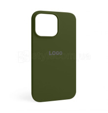 Чохол Full Silicone Case для Apple iPhone 15 Pro Max army green (45)