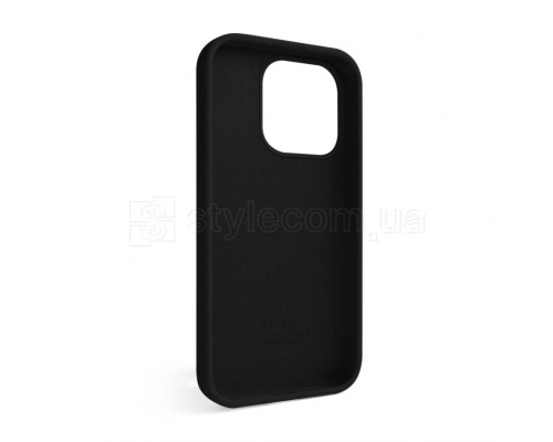 Чохол Full Silicone Case для Apple iPhone 15 Pro black (18) TPS-2710000274995 2710000274995