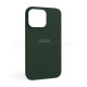 Чохол Full Silicone Case для Apple iPhone 15 Pro Max atrovirens green (54)