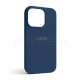 Чохол Full Silicone Case для Apple iPhone 15 Pro blue cobalt (36) TPS-2710000275039 2710000275039