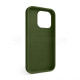 Чохол Full Silicone Case для Apple iPhone 15 Pro army green (45) TPS-2710000275077 2710000275077