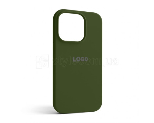 Чохол Full Silicone Case для Apple iPhone 15 Pro army green (45) TPS-2710000275077 2710000275077