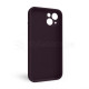 Чохол Full Silicone Case для Apple iPhone 13 elderberry (69) закрита камера TPS-2710000275589