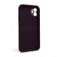 Чохол Full Silicone Case для Apple iPhone 11 elderberry (69) закрита камера TPS-2710000275527