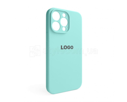 Чохол Full Silicone Case для Apple iPhone 14 Pro Max sea blue (21) закрита камера