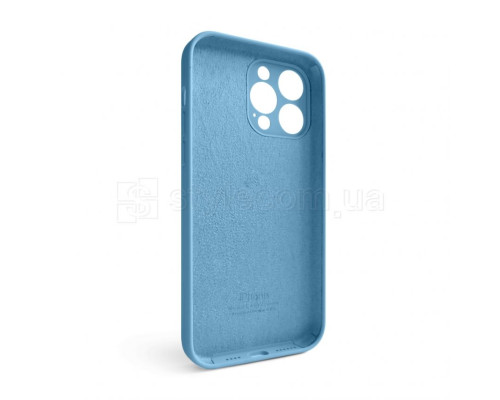 Чохол Full Silicone Case для Apple iPhone 14 Pro Max cornflower (53) закрита камера