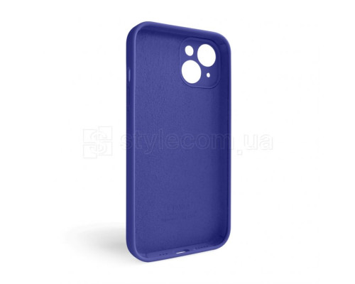 Чохол Full Silicone Case для Apple iPhone 14 purple (34) закрита камера