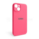 Чохол Full Silicone Case для Apple iPhone 14 shiny pink (38) закрита камера