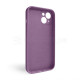 Чохол Full Silicone Case для Apple iPhone 14 grape (43) закрита камера