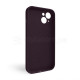 Чохол Full Silicone Case для Apple iPhone 14 elderberry (69) закрита камера