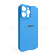 Чохол Full Silicone Case для Apple iPhone 14 Pro Max royal blue (03) закрита камера